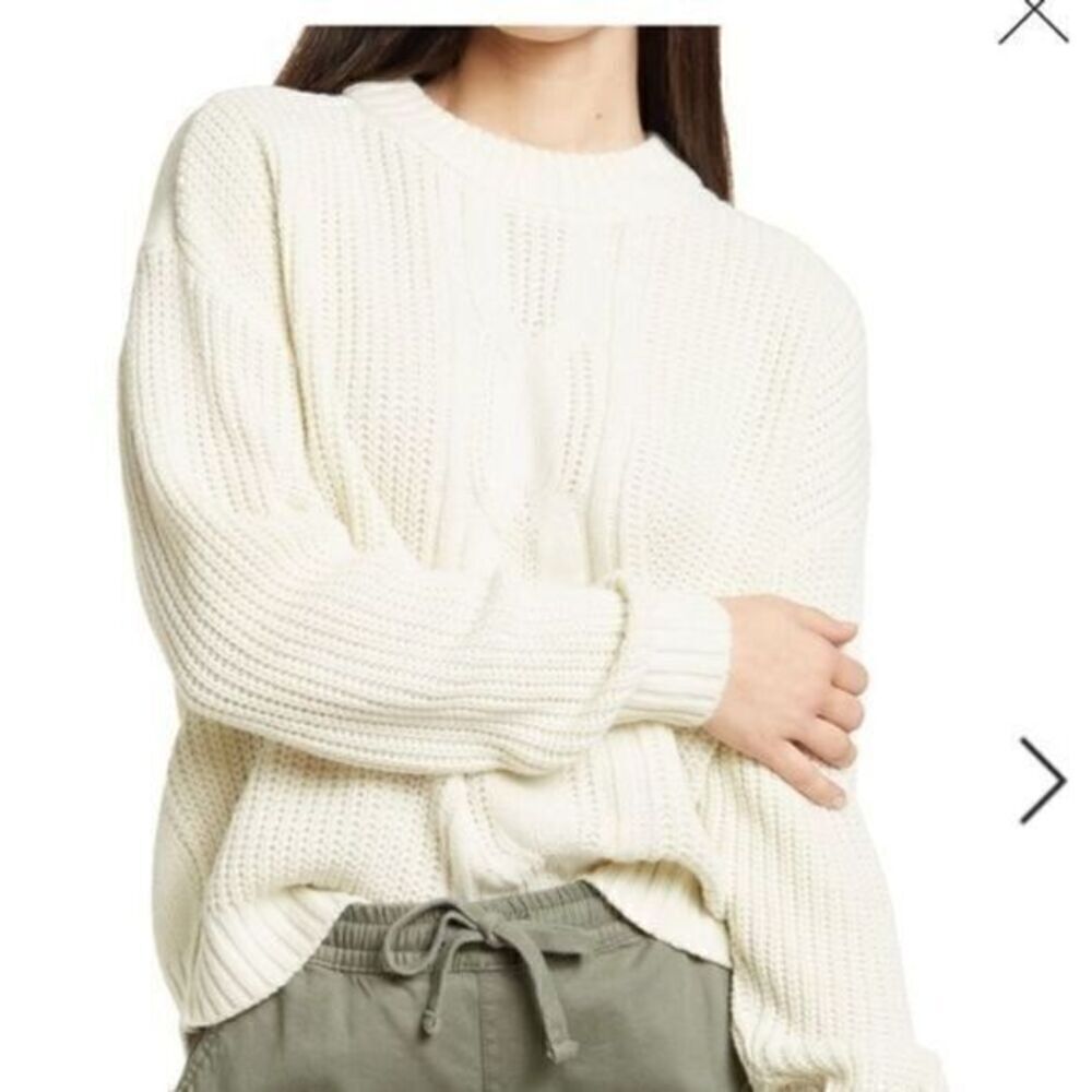 Vero Moda Presley Sweater Ivory Birch Large